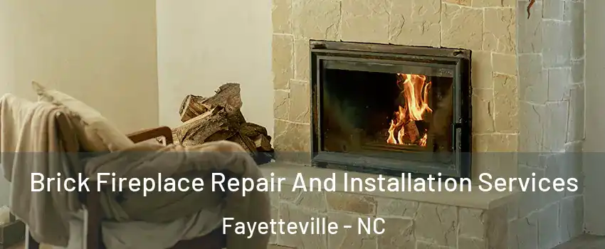  Brick Fireplace Repair And Installation Services Fayetteville - NC