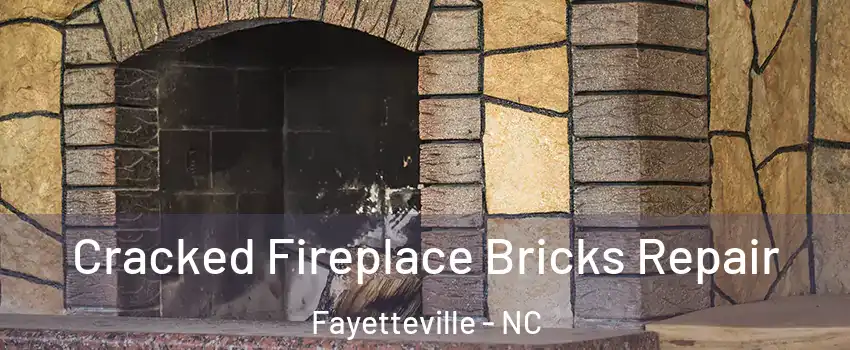  Cracked Fireplace Bricks Repair Fayetteville - NC