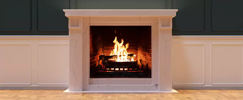 Open Flame Wood-Burning Fireplace Installation Services in Fayetteville, North Carolina