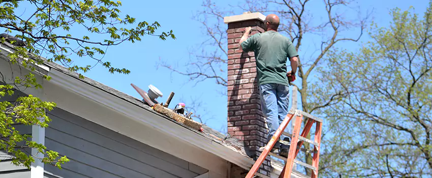 Vinyl and PVC Chimney Flashing Installation in Fayetteville, NC